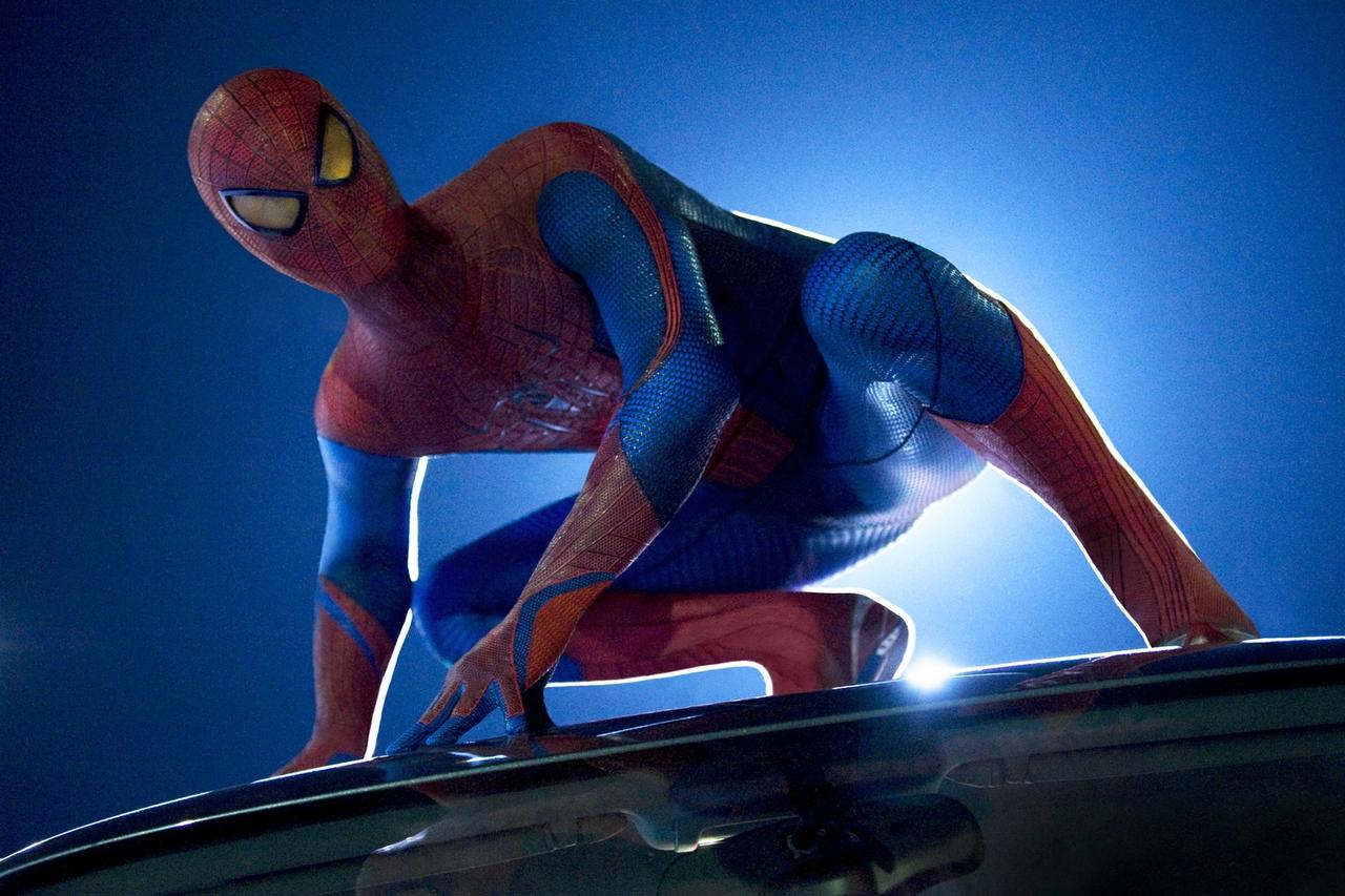 Au tour d'Andrew Garfield d'enfiler le costume moulant de Spider-Man. [Sony Pictures]