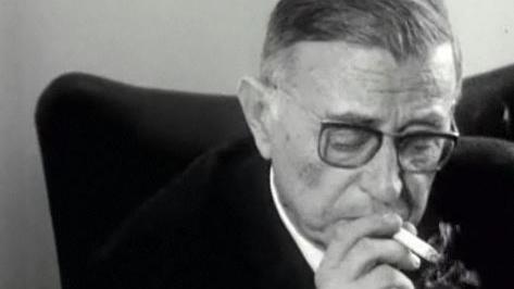 Jean-Paul Sartre en 1964. [RTS]