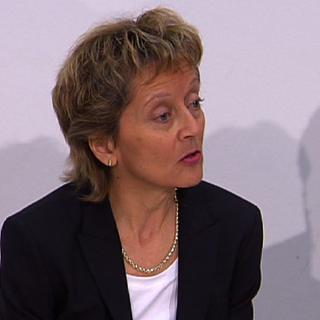 Evelyne Widmer-Schlumpf espère signer l'accord avec l'Autriche