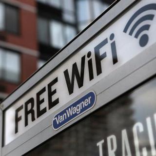 Une borne de Wifi à Manhattan