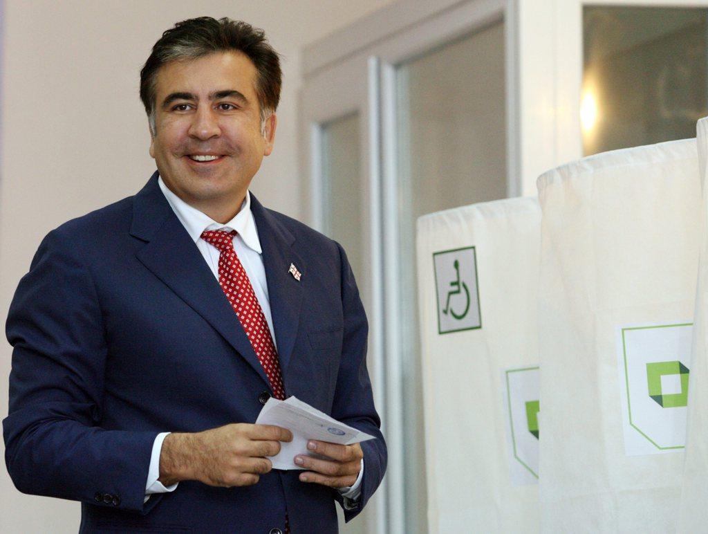 Le président géorgien Mikheïl Saakachvili ne pourra pas se représenter pour un troisième mandat l'an prochain. [Igor Kovalenko]