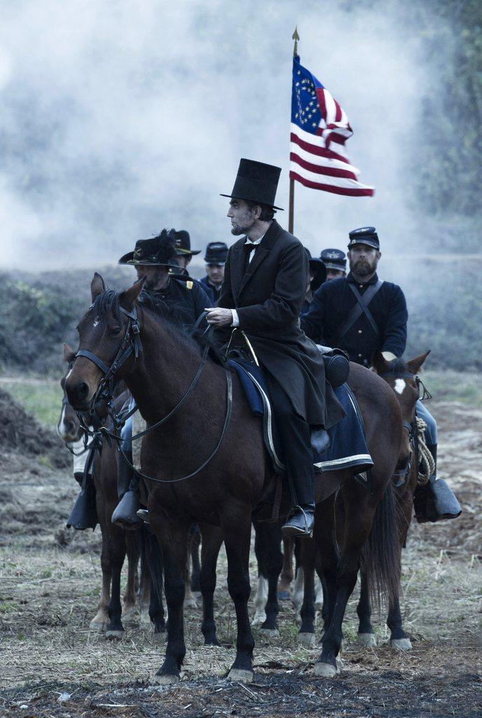Extrait du film "Lincoln", retraçant la vie du président américain. [AP Photo/DreamWorks, Twentieth Century Fox, David James]