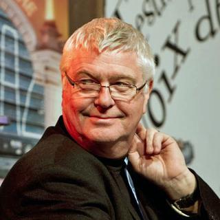Roland Le Blévennec, directeur du festival Voix de Fêtes et gérant du Chat Noir à Carouge (GE). [Jérôme Genet]