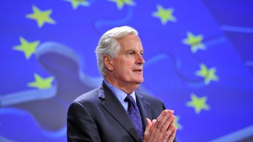 Le commissaire européen au Marché intérieur, Michel Barnier, le 3 octobre 2012 à Bruxelles