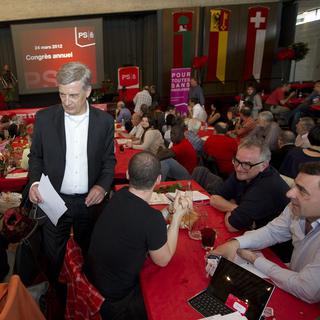 L'assemblée des délégués du Parti socialiste, réunie en mars 2012.