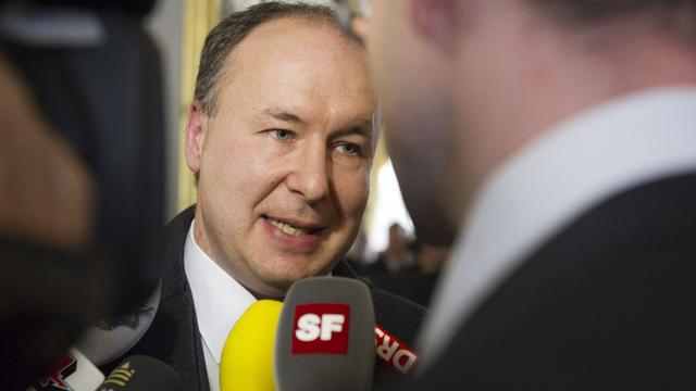 Le socialiste Pierre-Yves Maillard a été élu au premier tour. [Peter Schneider]