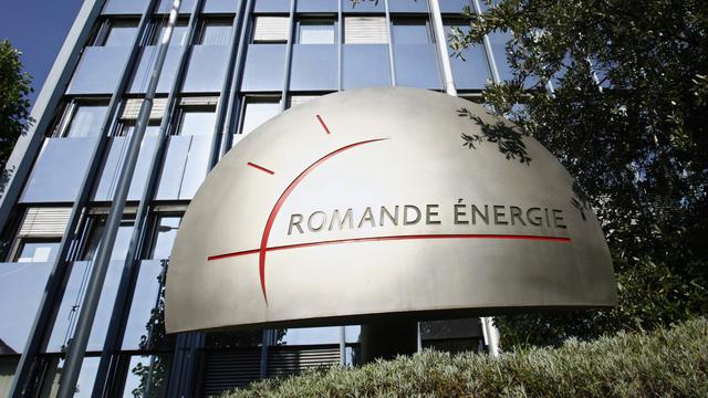 Le siège de Romande Energie à Morges (VD). [Laurent Gillieron]