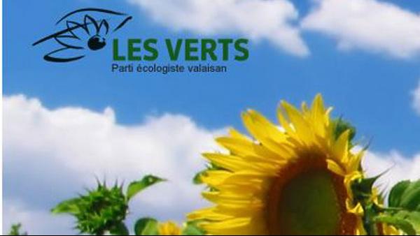 Le logo des Verts valaisans. [www.verts-vs.ch]