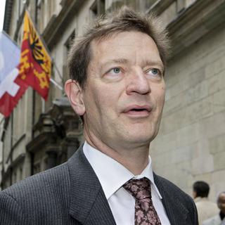 François Paychère (ici en avril 2008 lors de l'élection du procureur général.) [Salvatore Di Nolfi]