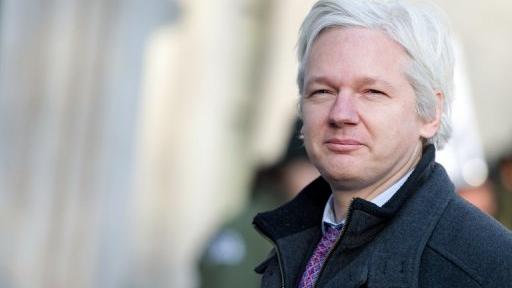 Le fondateur du site WikiLeaks Julian Assange, le 2 février 2012 à Londres