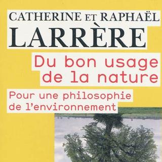 La couverture du livre de Catherine Larrère.
