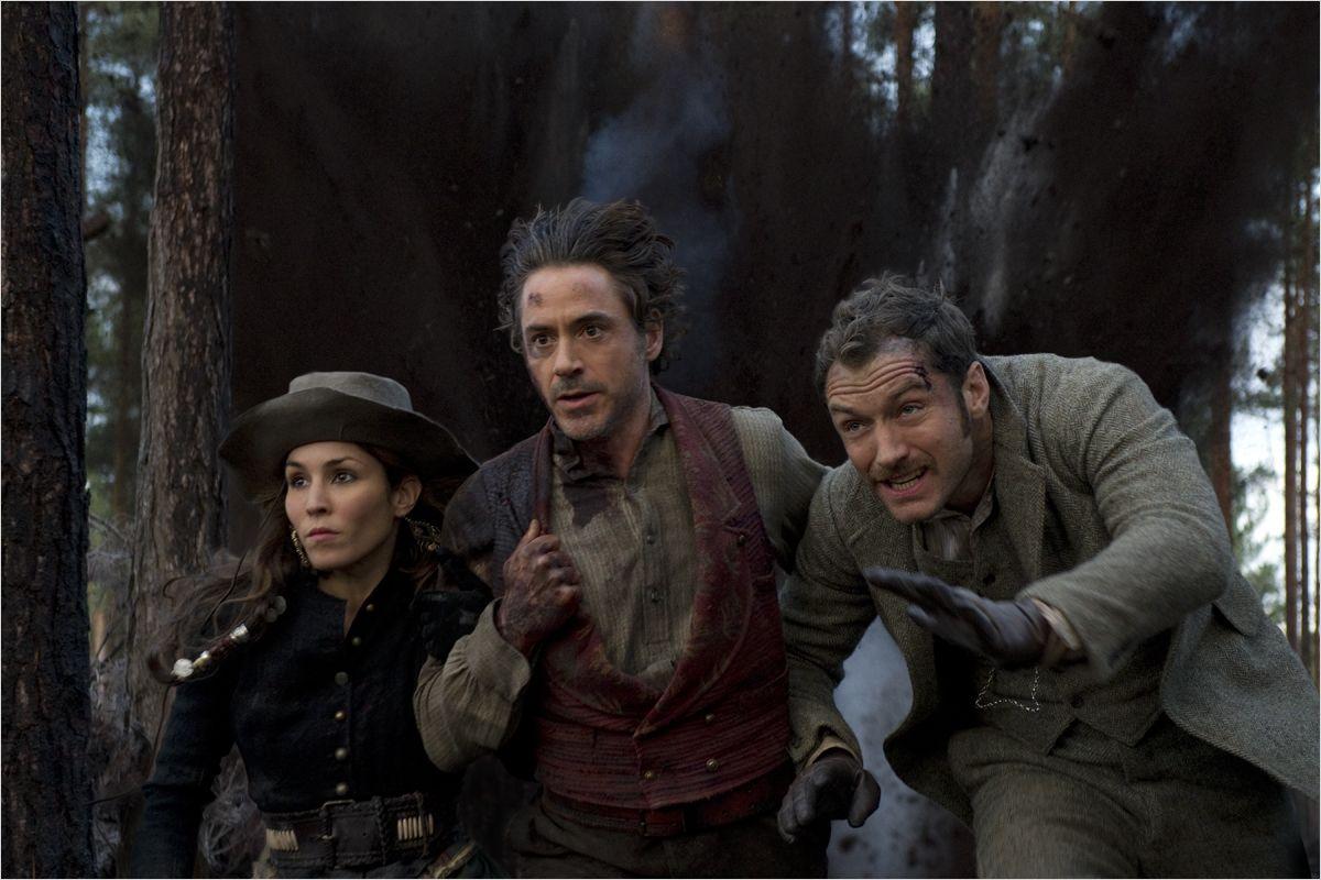 Robert Downey Jr. et Jude Law sont rejoints par Noomi Rapace vue dans Millenium. [Warner Bros]