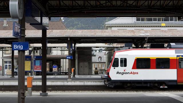 Le RER Valais/Wallis entrera officiellement en service le 9 décembre. [Jean-Christophe Bott]