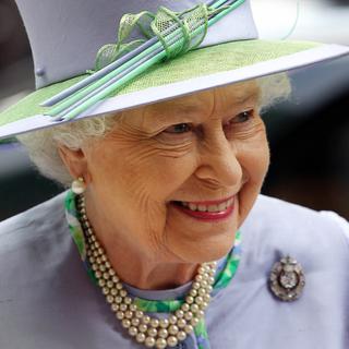 Elisabeth II d'Angleterre à Londres le 30 mai 2012. [Lewis Whyld]