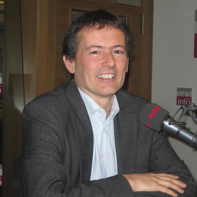 Laurent Sciboz, directeur de l’institut Icare à Sierre (VS). [Caroline Dumoulin]