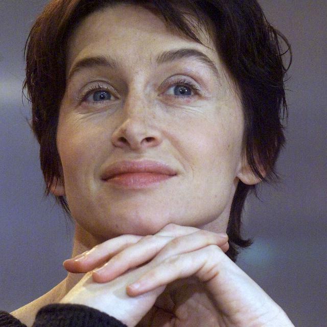 La comédienne et auteure française Anne Brochet. [Fabrizio Bensch]