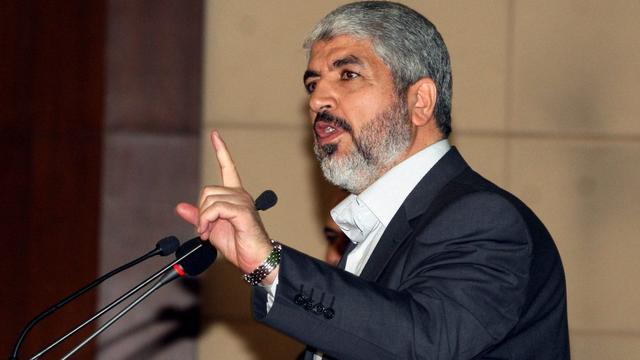 Khaled Meshaal (1956) est le chef du Hamas. [STR]