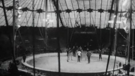 Le cirque Knie en 1962. [RTS]