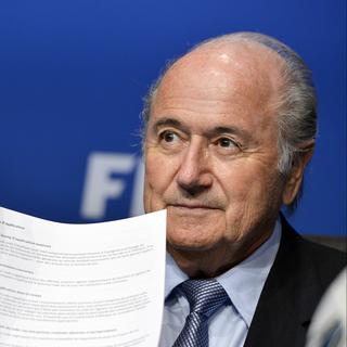 Sepp Blatter promet plus de transparence au sein de la FIFA. [Fabrice Cofrini]