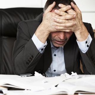Selon le rapport 2010 du Seco, la perception du stress au travail est en augmentation. [Lichtmeister]