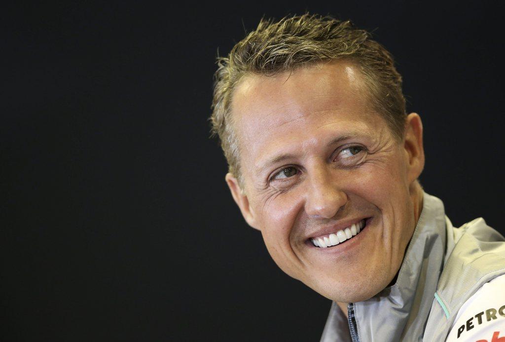 Michael Schumacher a été fait citoyen d'honneur de la ville de Spa, jeudi à trois jours du GP de Belgique. [VALDRIN XHEMAJ]