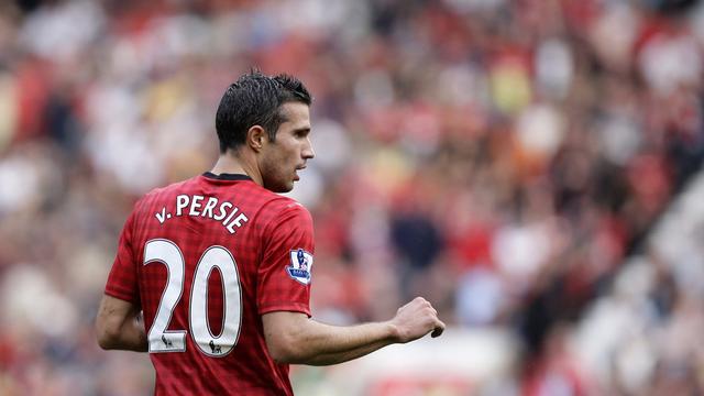 Van Persie, l'ancienne star d'Arsenal, s'est engagé avec Manchester United pendant le mercato estival. [KEYSTONE - Jon Super]