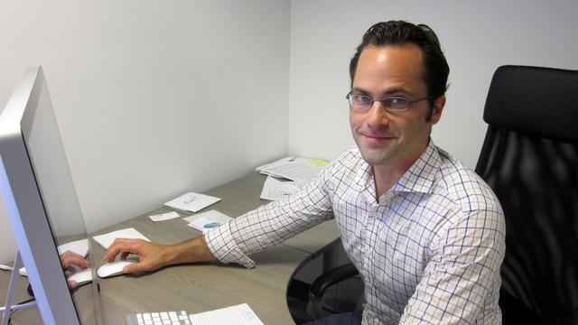 Michael Beckerman, CEO de l'Internet Association, à Washington DC. [Yann Amedro]