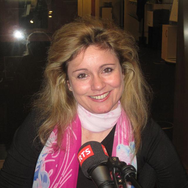 Sandrine Ott, auteure de "Devenir maman grâce au don d'ovocyte" (Ed. Indigo Montangero). [Frédéric Zahnd]