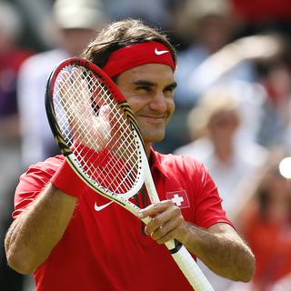 Roger Federer a été le seul Suisse à crier victoire ce mercredi 1er août. [Reuters - Stefan Wermuth]