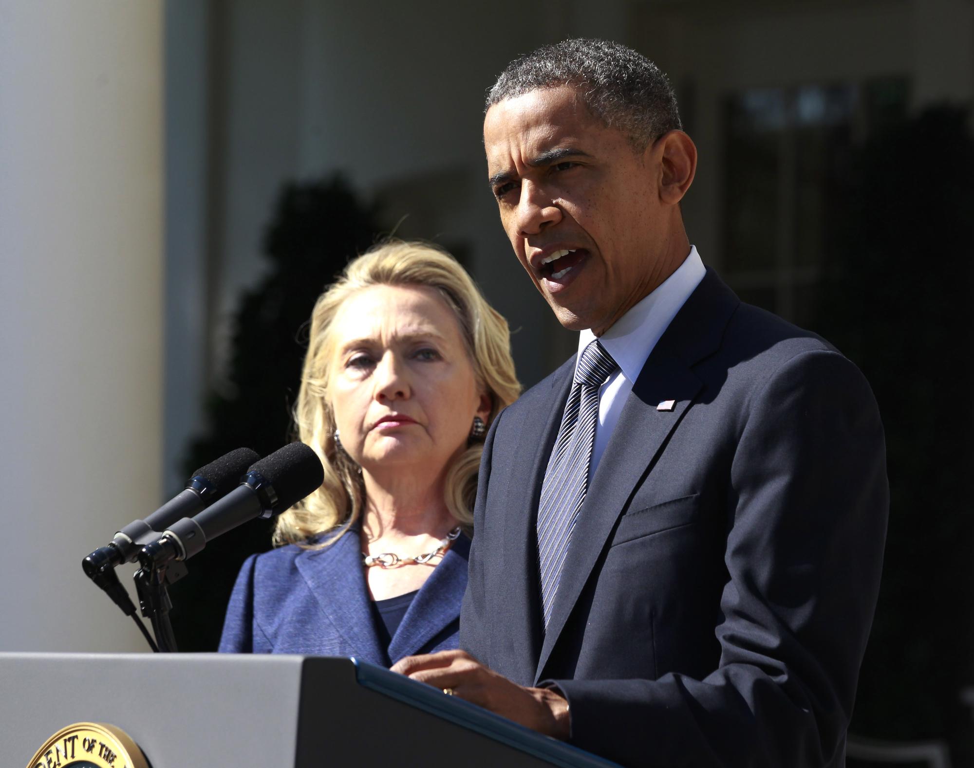 Le président Barack Obama a estimé "choquante" l'attaque en Libye. [REUTERS - Jason Reed]