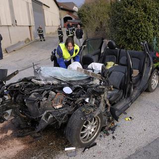 Les accidents mortels sont en diminution dans le canton de Vaud. [Laurent Gilliéron]