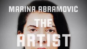 L'affiche du documentaire "Marina Abramovic. The artist is present".