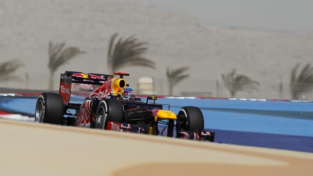 Sebastian Vettel avait déjà signé la pole sur le circuit de Sakhir en 2010, l'année de son 1er titre mondial. [Reuters - Steve Crisp]