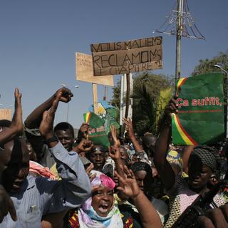 Les Maliens attendaient une intervention de l'ONU. [Harouna Traore / AP Photo]