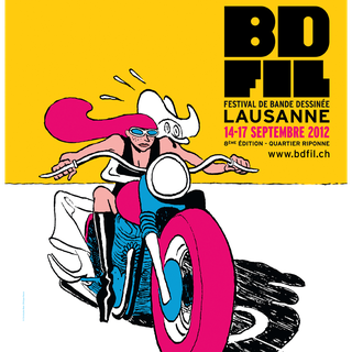 L'affiche de BD-Fil 2012. [bdfil.ch]