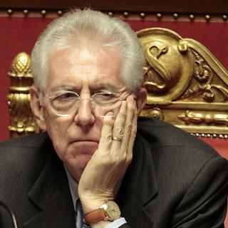 Mario Monti, chef du Conseil italien. [Keystone - Gregorio Borgia]