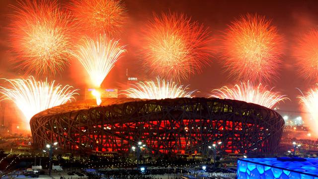 Pékin 2008: une cérémonie d'ouverture et des jeux flamboyants. [XINHUA/AFP - Xu Jiajun]