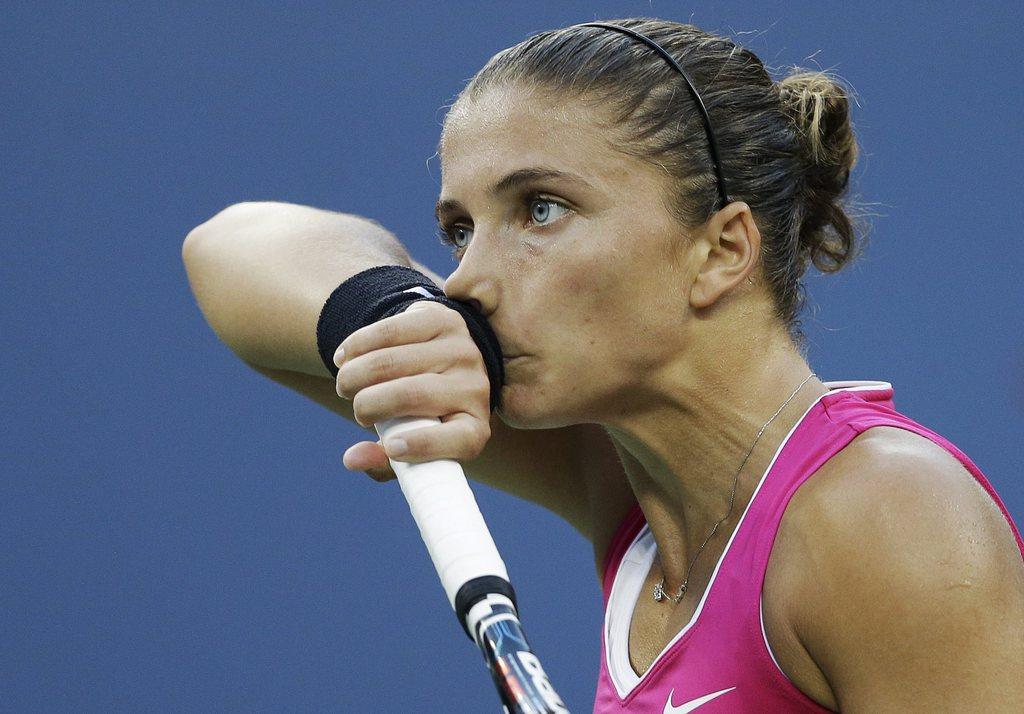 Sara Errani n'a pas eu les armes pour faire face à la puissance de l'Américaine. [Darron Cummings]