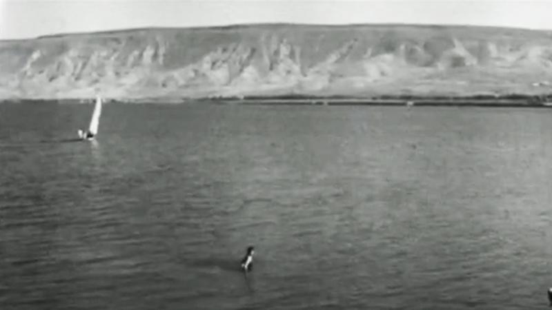 Le lac de Tibériade en 1965. [INA]