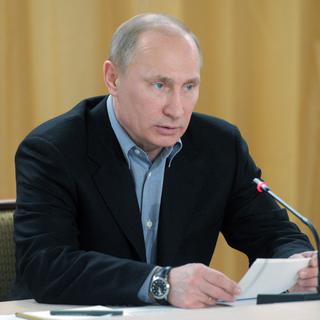 Vladimir Poutine continue à détailler ses propositions dans la presse. [AFP - Aleksey Nikolskyi]