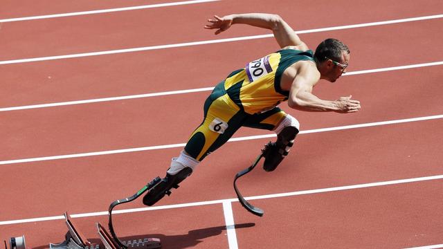 Présent aux JO, Pistorius a également pris part quelques semaines plus tard aux Jeux paralympiques. [Diego Azubel]