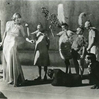 Photographie du tournage, Freaks, 1932. Courtesy Collection Praloran, Zurich [Musée de L'Elysée]