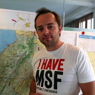 Olivier Maizoue, de Médecins sans frontières.