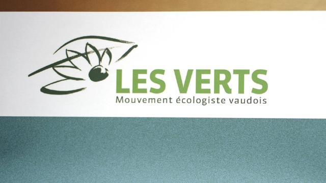 Le logo des Verts vaudois. [Laurent Gillieron]