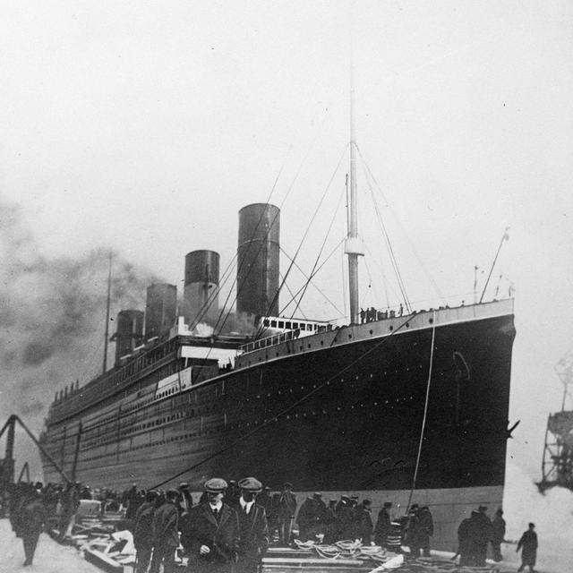 Le "Titanic", qui a sombré dans la nuit du 14 au 15 avril 1912. [Roger Viollet / AFP - Albert Harlingue]