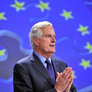 Le commissaire européen chargé du Marché intérieur, Michel Barnier, à Bruxelles le 3 octobre 2012