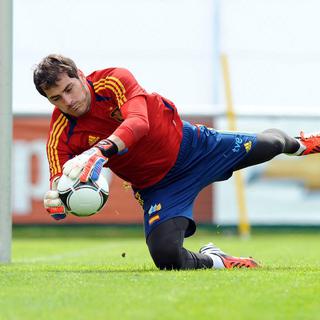 Le gardien du Real Madrid, Iker Casillas, est l'un des joueurs préférés de Daniel Atienza. [Dietmar Stiplovsek]