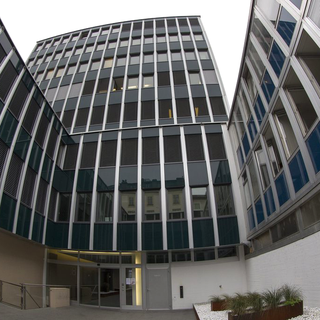 L'immeuble aux Eaux-Vives qui abritait les bureaux de la Cour des comptes à Genève. [Salvatore Di Nolfi]
