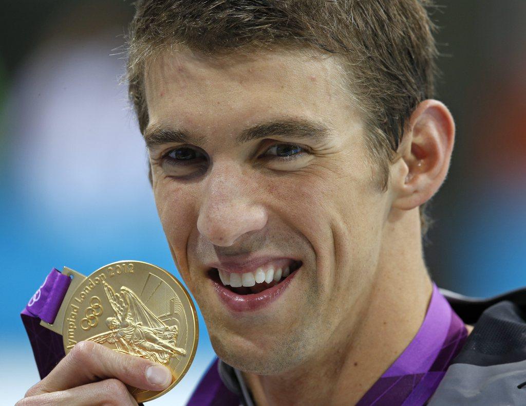 Phelps, une soif d'or insatiable. [KEYSTONE - Patrick Kraemer]