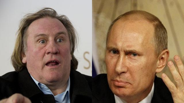 Gérard Depardieu continue de faire la une des médias, jusqu'à Moscou. [Reuters, AP]